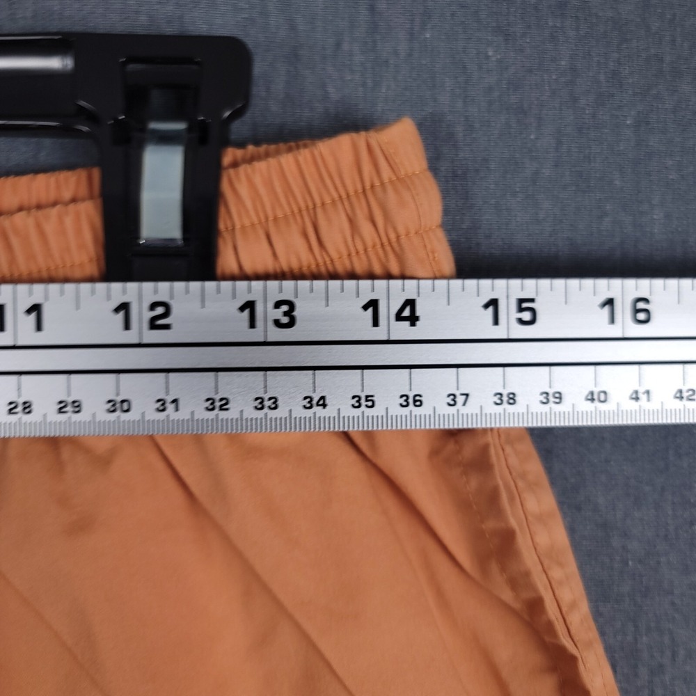 RSVLTS Hybrid Shorts Mens Small Orange Sand Cottonstretch Unlined Swim Trunks - Picture 4 of 11